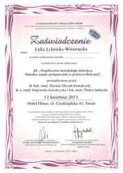 Kurs medyczny: Współczesna stomatologia dziecięca. Aktualne zasady postępowania w praktyce klinicznej