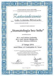 Kurs medyczny: Stomatologia bez bólu