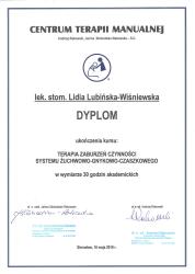 Terapia zaburzeń czynności systemu żuchwowo-gnykowo-czaszkowego