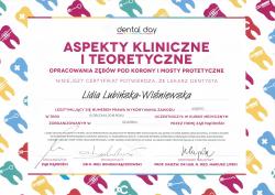 Aspekty kliniczne i teoretyczne opracowania zębów pod korony i mosty protetyczne